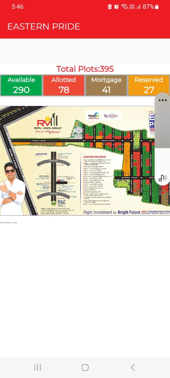 Eastern Pride Layout